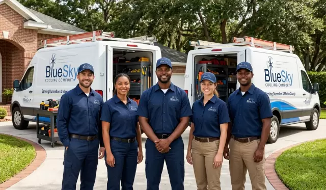 Help! I Cannot Find A Reputable HVAC Company Near Me! – Bluesky Cooling Comfort