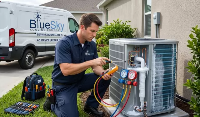 Why is My HVAC Unit Freezing Up? – Bluesky Cooling Comfort